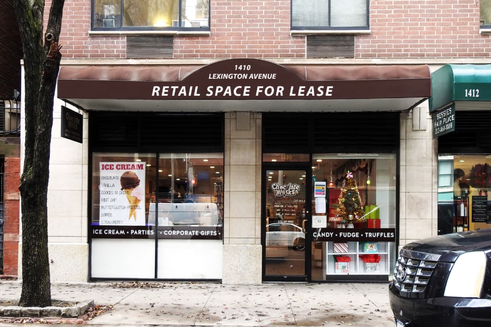Corner view of 1410 Lexington Avenue