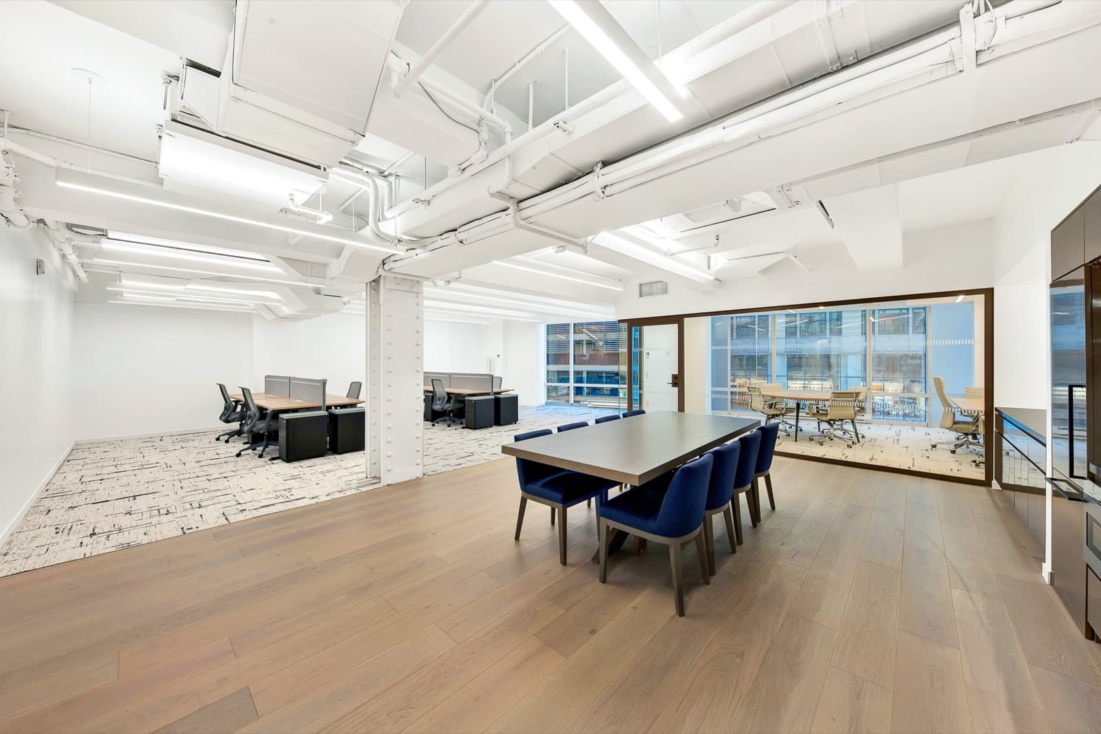 Amenity space at 1450 Broadway