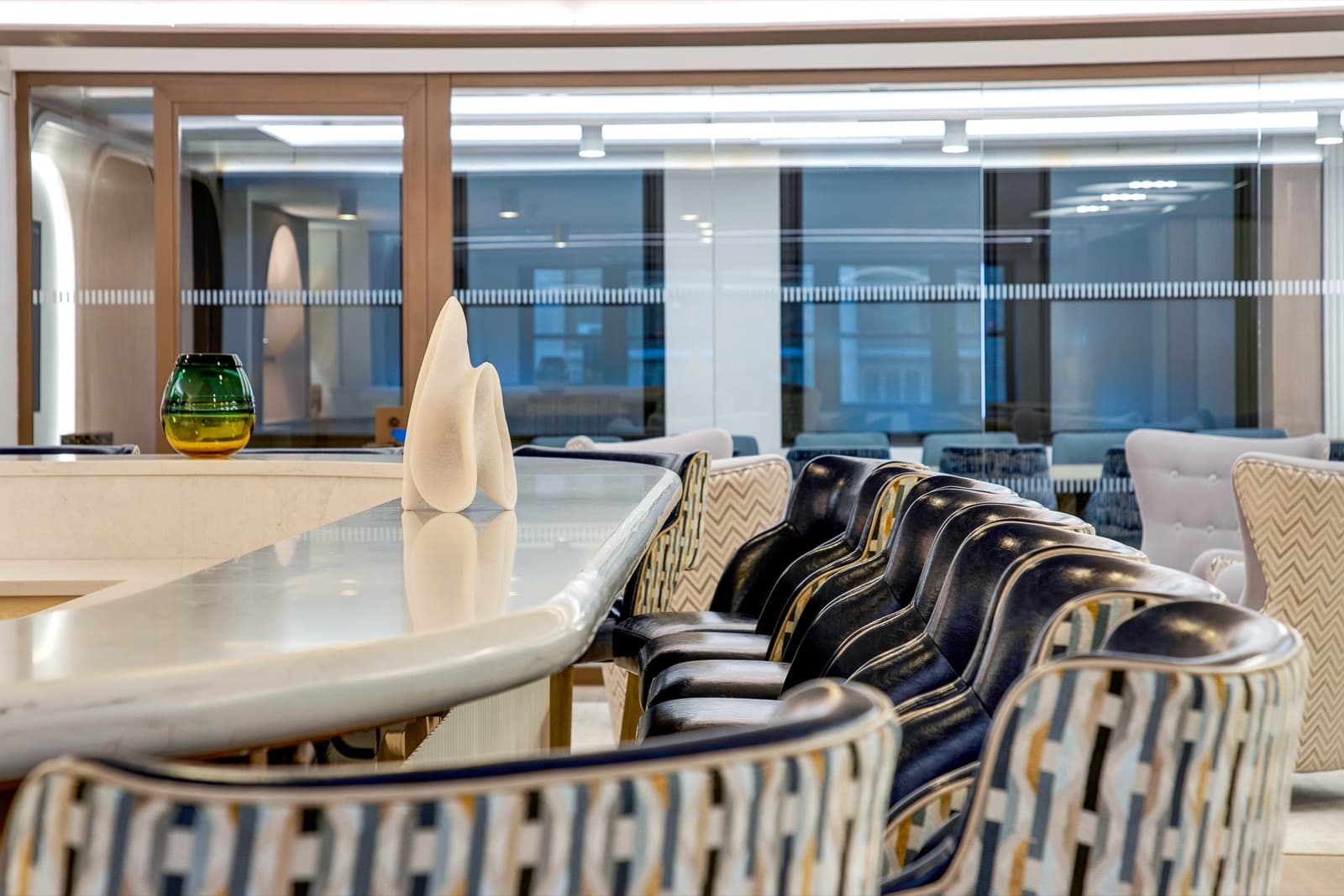 Amenity space at 1450 Broadway
